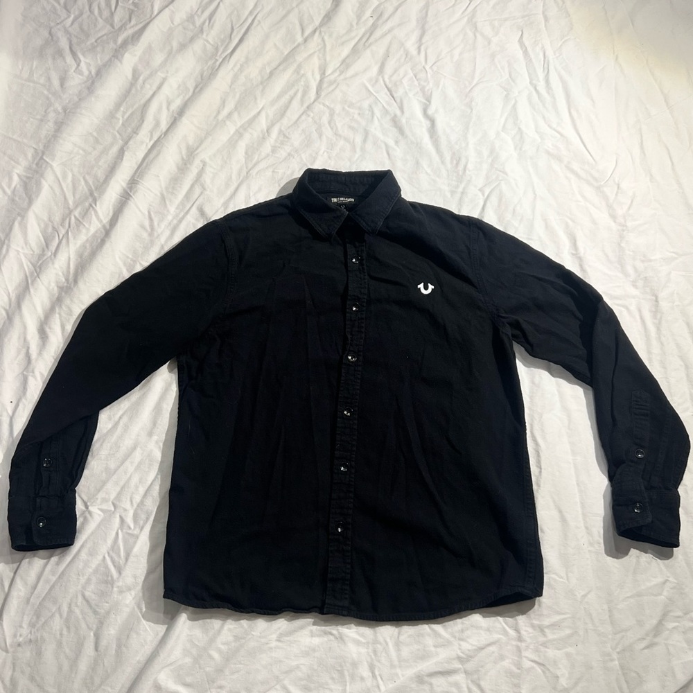 True Religion soft fabric button up